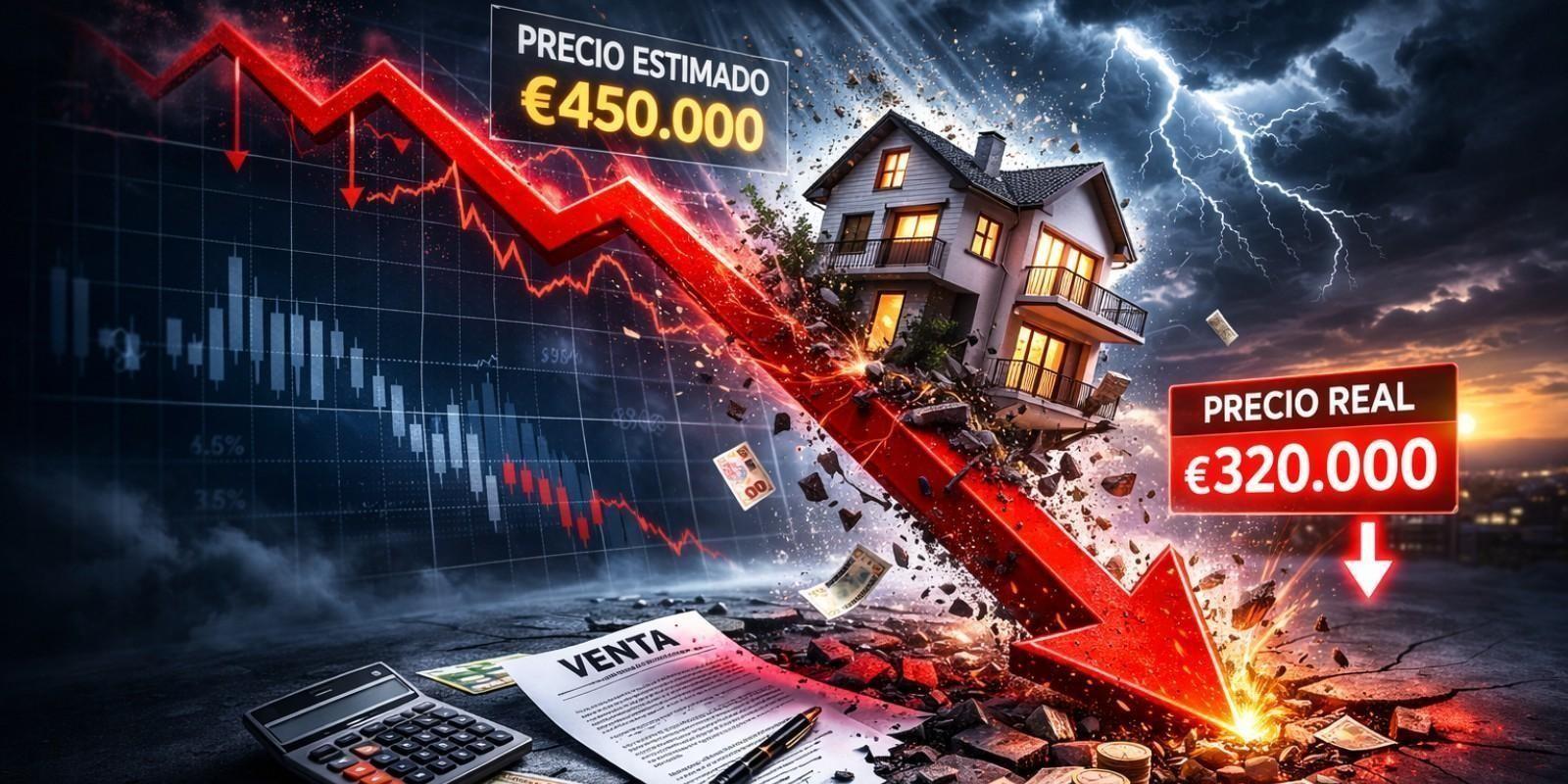 Precio estimado vs precio real: el fallo que puede hacerte perder miles al vender tu vivienda en 2026