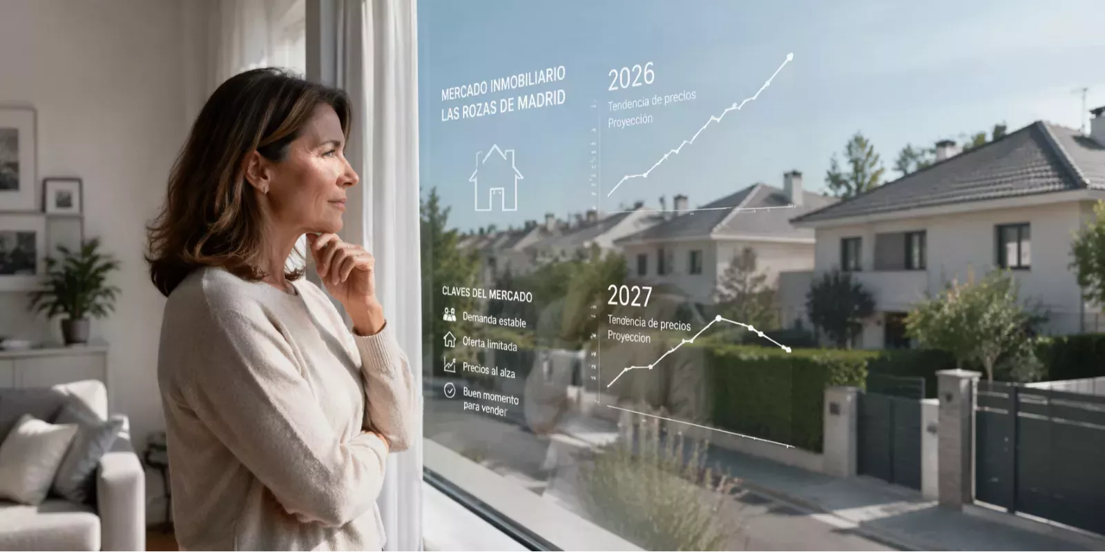 ¿Es buen momento para vender casa en Las Rozas de Madrid en 2026 o esperar a 2027? Claves reales del mercado