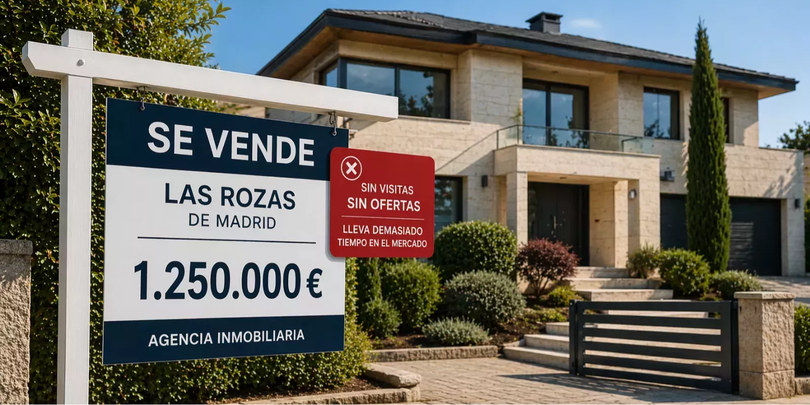 Por qué poner un precio alto en Las Rozas de Madrid puede bloquear tu venta en 2026 (y cómo evitarlo)