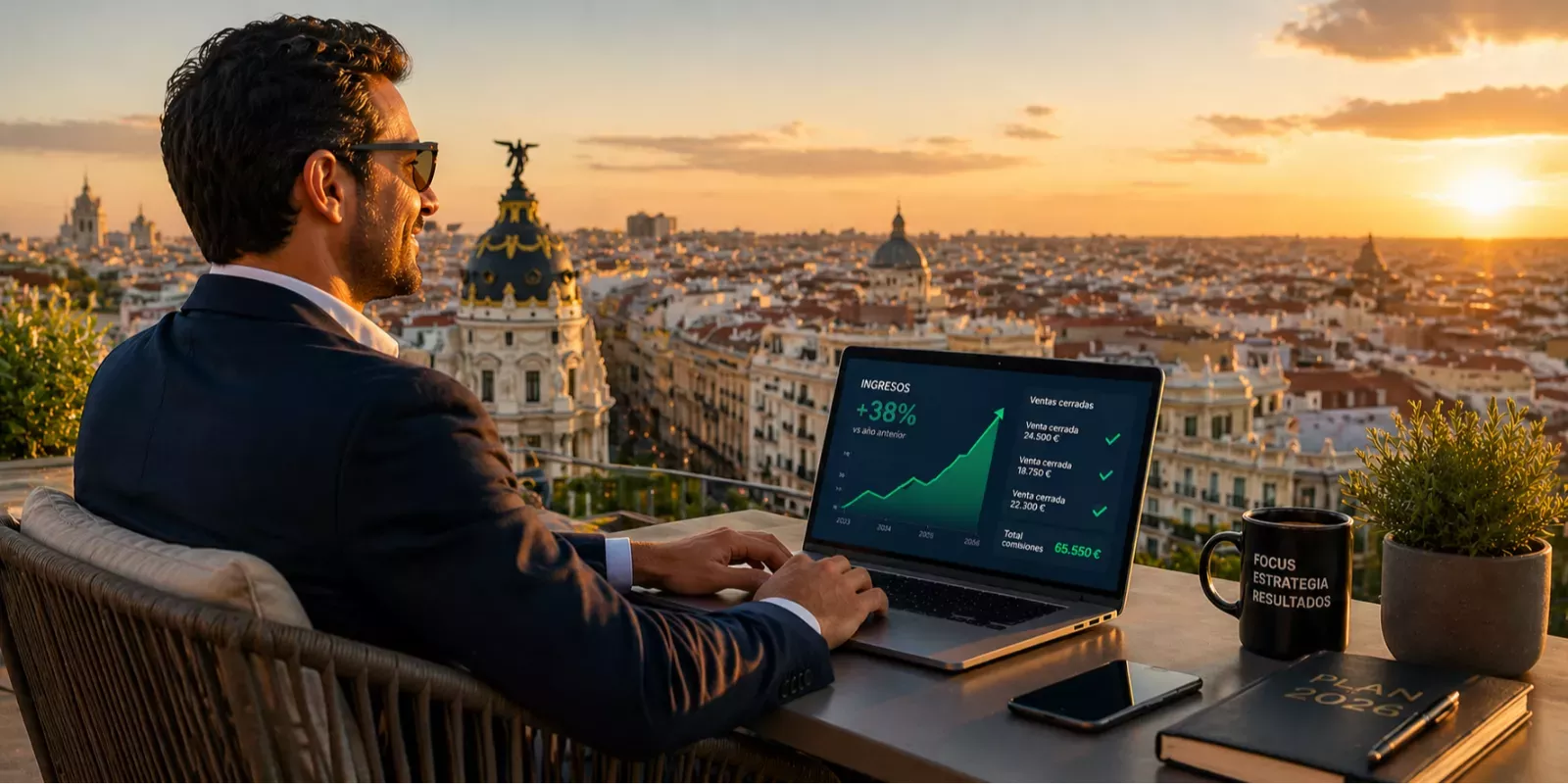 ¿Cómo ganar más dinero en inmobiliaria en Madrid en 2026 sin trabajar más horas?