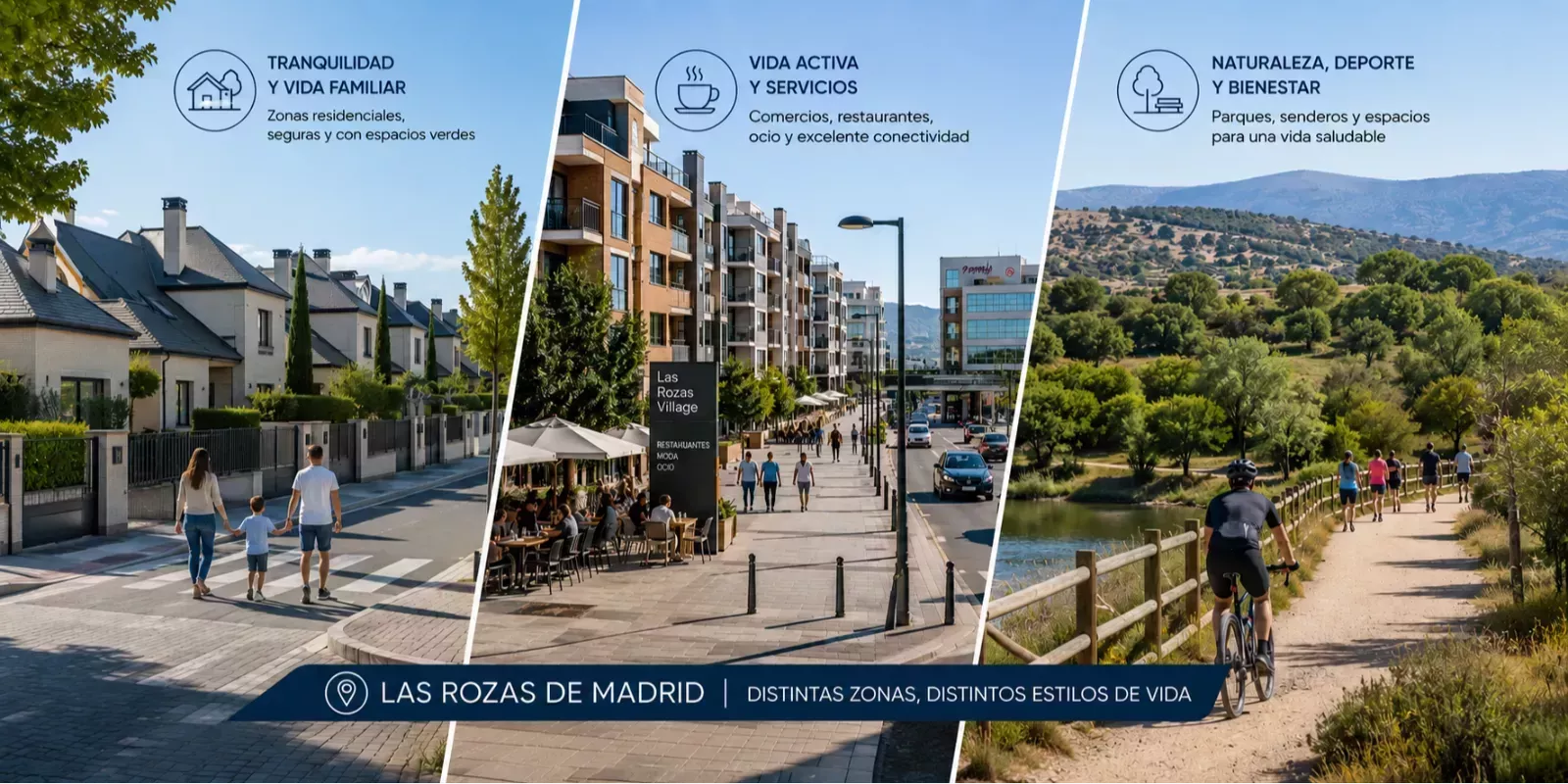 ¿Cómo elegir la mejor zona para vivir en Las Rozas de Madrid en 2026 según tu estilo de vida?