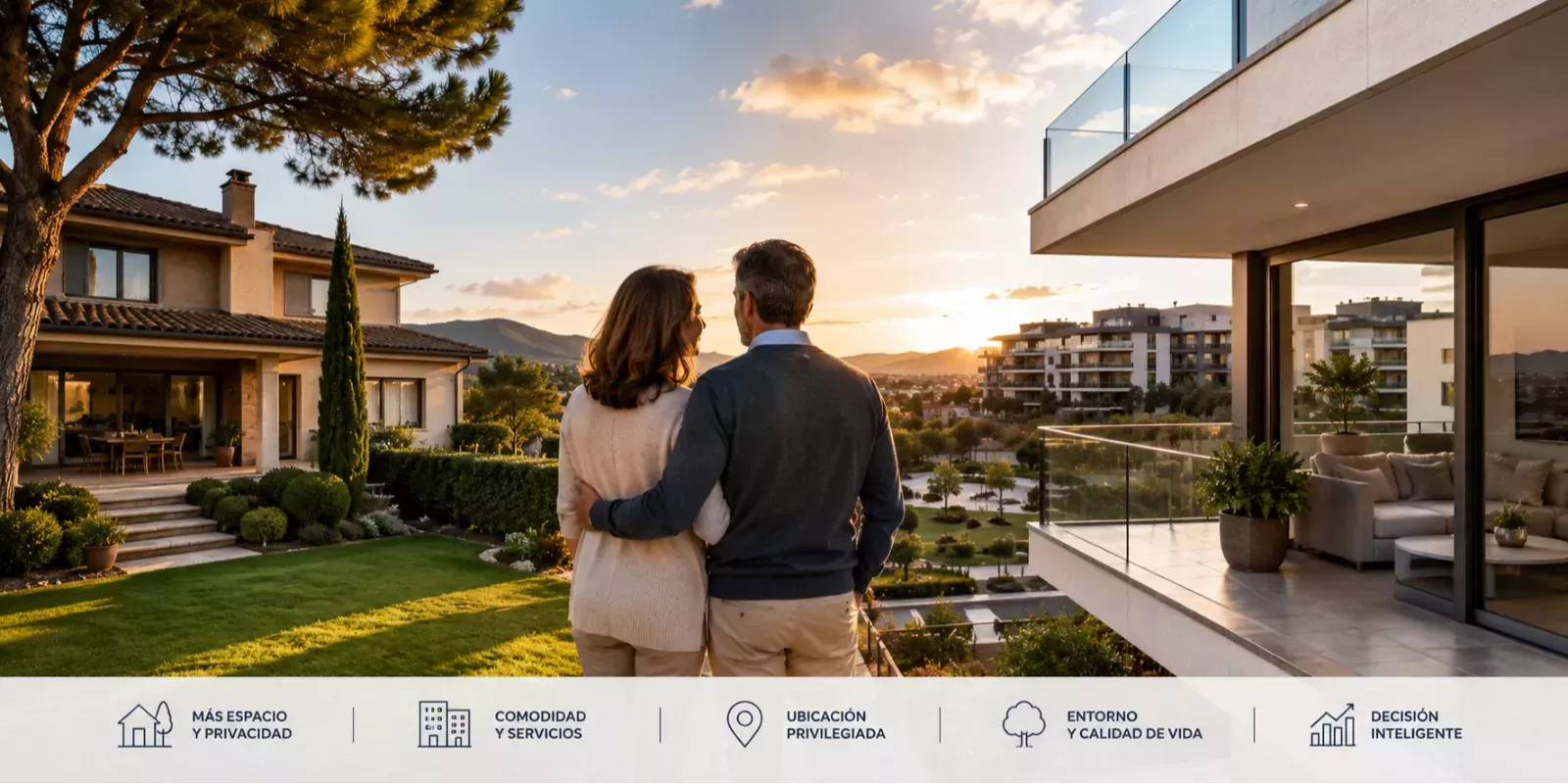 ¿Cómo elegir el piso ideal en Las Rozas de Madrid en 2026 después de vivir en un chalet?