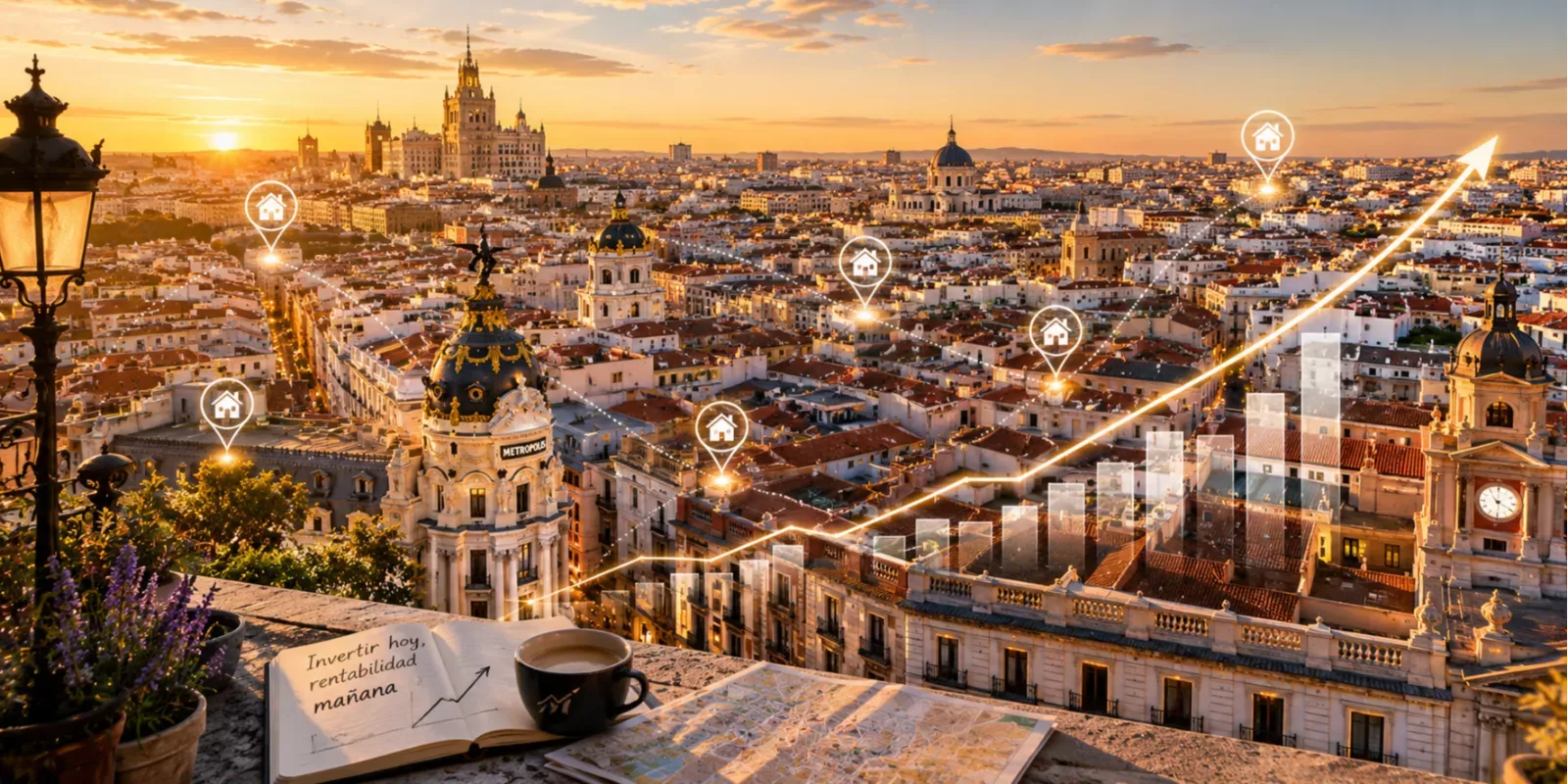 Dónde invertir en Madrid hoy pensando en la rentabilidad de mañana