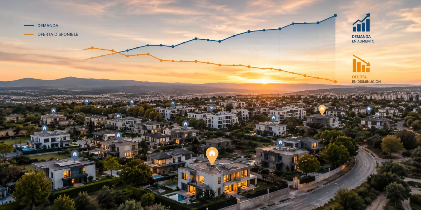¿Hay escasez de vivienda en Las Rozas de Madrid? Lo que muestran las tendencias