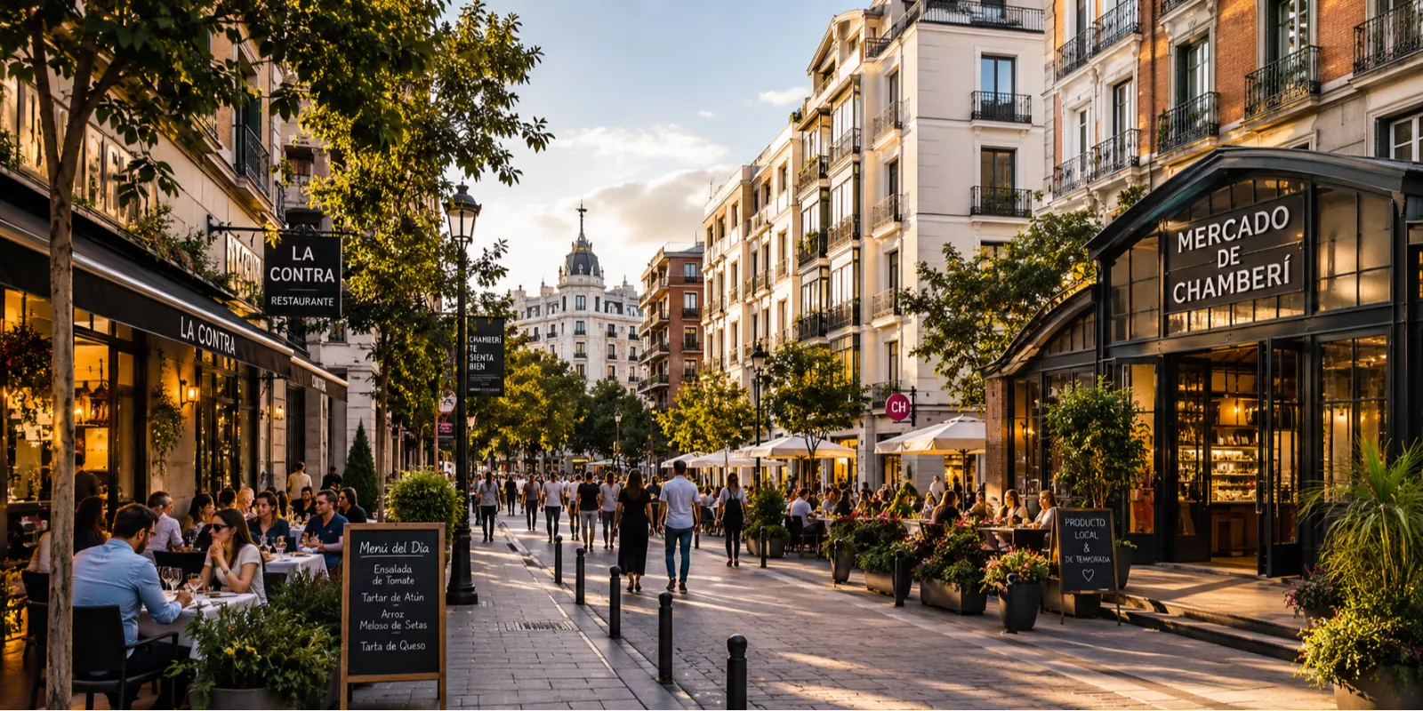 ¿Dónde vivir en Madrid en 2026 para disfrutar de la mejor gastronomía y calidad de vida?